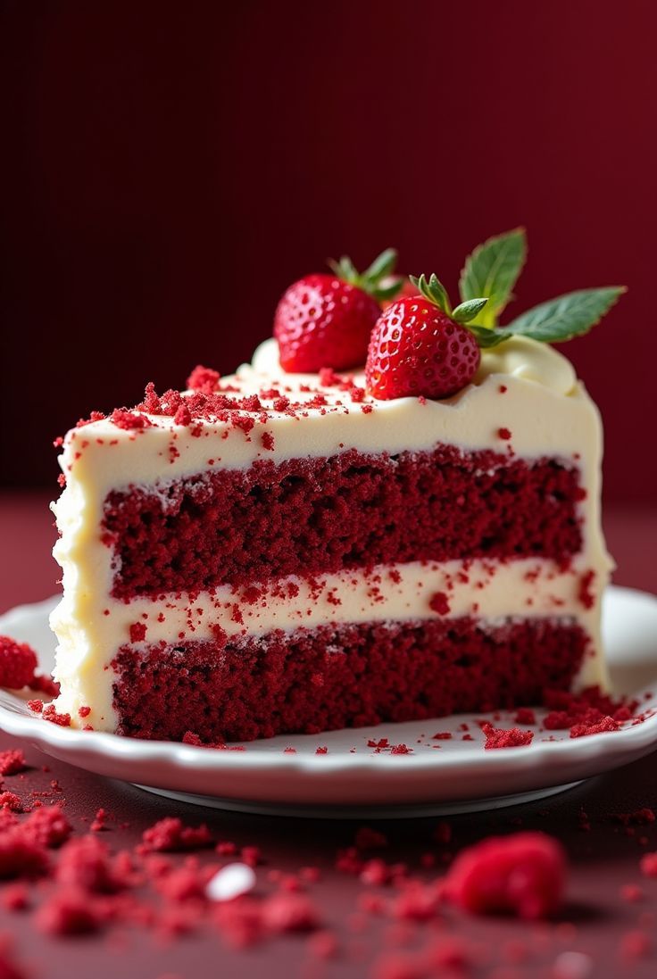 Red velvet Pastry